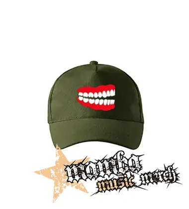 ZUBY - zelená šiltovka "military green"