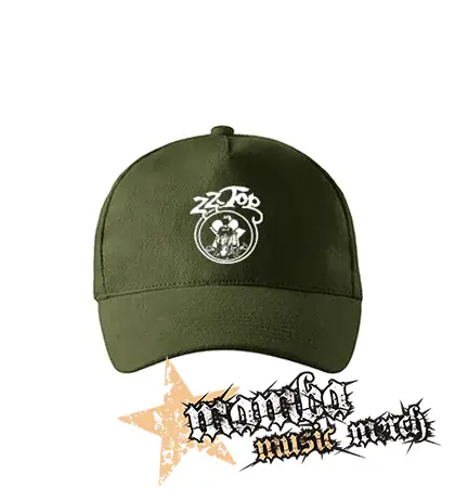 ZZ TOP - Man - zelená šiltovka "military green"