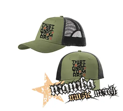 30 SECONDS TO MARS - Anthem - olivovočierna sieťkovaná šiltovka model "Trucker Cap"