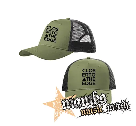 30 SECONDS TO MARS - Closer To The Edge - olivovočierna sieťkovaná šiltovka model "Trucker Cap"