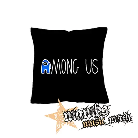 AMONG US - Blue White Logo - vankúš