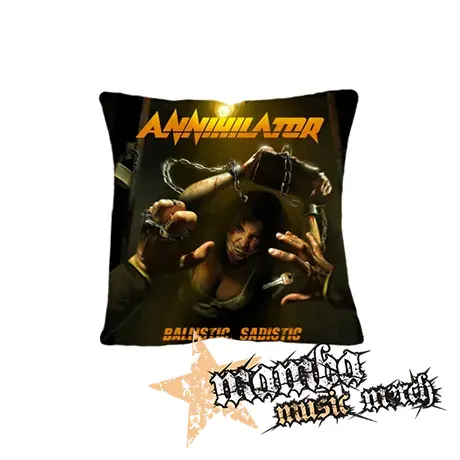 ANNIHILATOR - Ballistic, Sadistic - vankúš