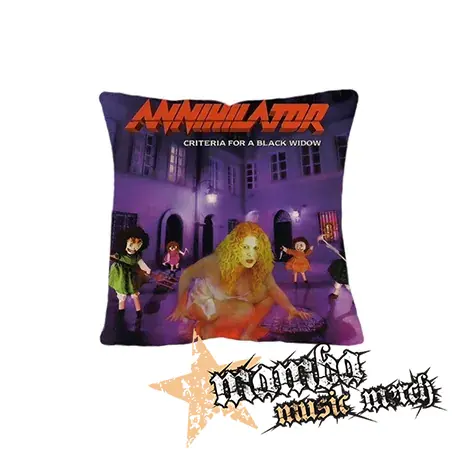 ANNIHILATOR - Criteria for a Black Widow - vankúš