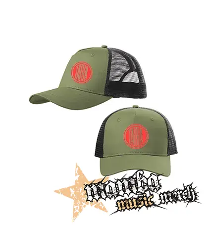 TATRA - Logo - olivovočierna sieťkovaná šiltovka model "Trucker Cap"