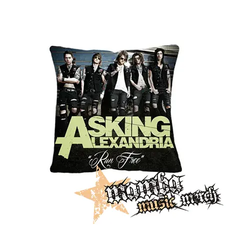 ASKING ALEXANDRIA - Run Free Poster - vankúš