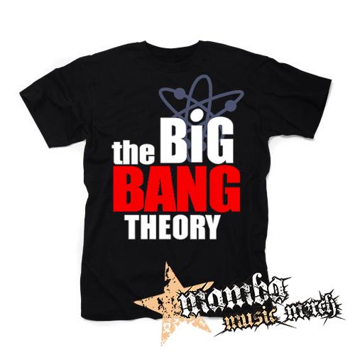 THE BIG BANG THEORY - Teória veľkého tresku - čierne pánske tričko