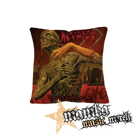 AUTOPSY - Tourniquets, Hacksaws & Graves - vankúš