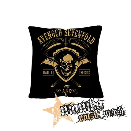 AVENGED SEVENFOLD - Hail To The King Golden Patch - vankúš