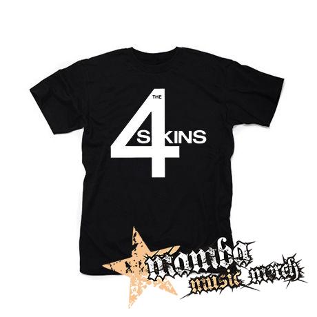4 SKINS - Logo - čierne pánske tričko