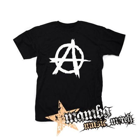 ANARCHY - Znak 2 - čierne pánske tričko