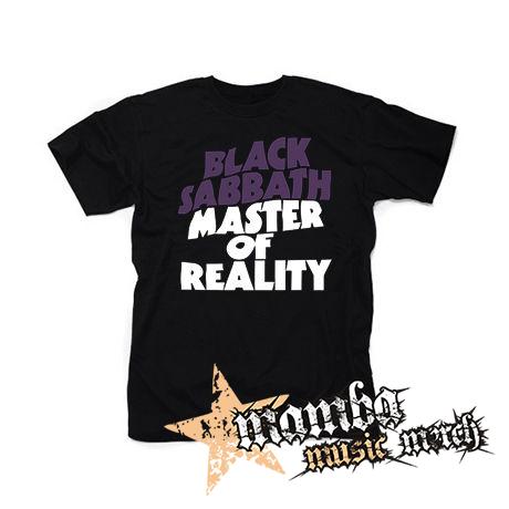 BLACK SABBATH - Master Of Reality - čierne pánske tričko
