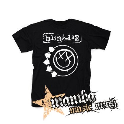 BLINK 182 - Logo & Smile - čierne pánske tričko