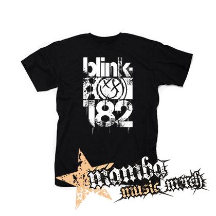 BLINK 182 - Three Bars - čierne pánske tričko