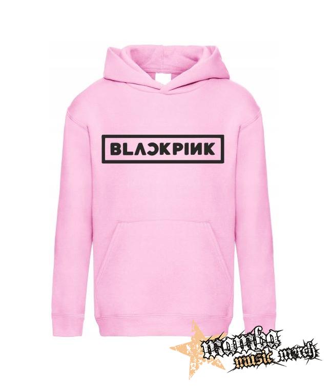 BLACKPINK - Logo - ružová detská mikina