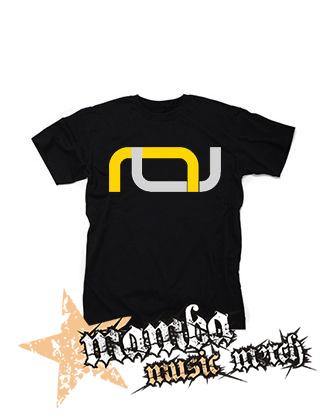 CALISTATIC - Yellow Logo Symbol - čierne pánske tričko