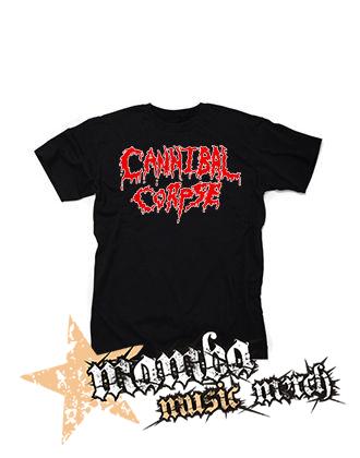 CANNIBAL CORPSE - Old School Bloody Logo - čierne pánske tričko