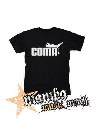 COMA - čierne pánske tričko