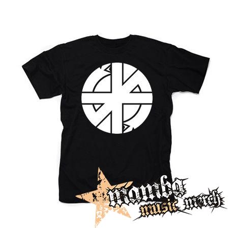 CRASS - Symbol Crest - čierne pánske tričko