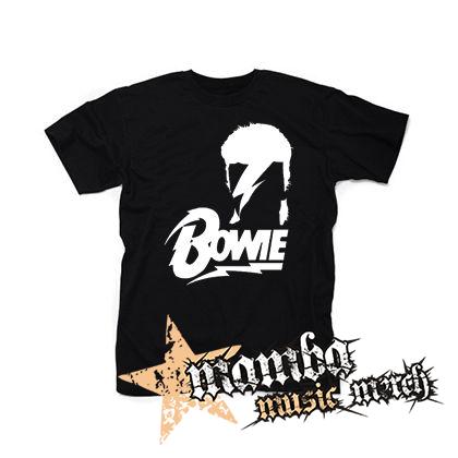 DAVID BOWIE - Portrait Symbol - čierne pánske tričko