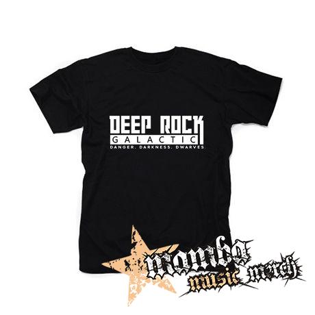 DEEP ROCK GALACTIC - Logo - čierne pánske tričko