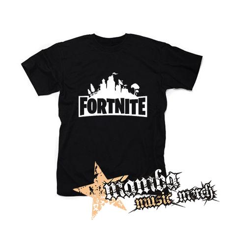FORTNITE - Logo - čierne pánske tričko