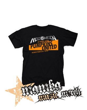HELLOWEEN - Pumpkins United World Tour 2017-2018 - čierne pánske tričko