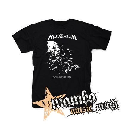 HELLOWEEN - Walls Of Jericho - čierne pánske tričko