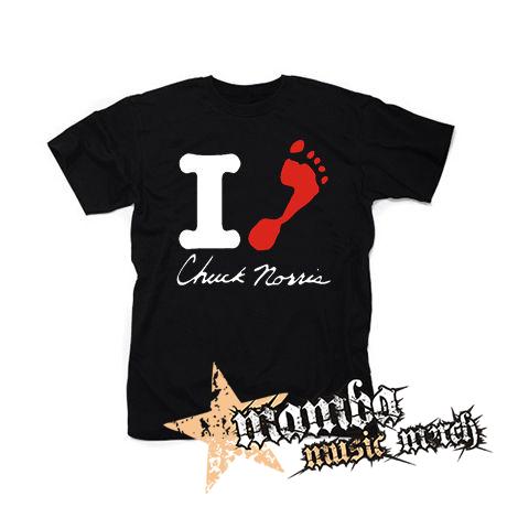 CHUCK NORRIS - I Love Chuck Norris - čierne pánske tričko