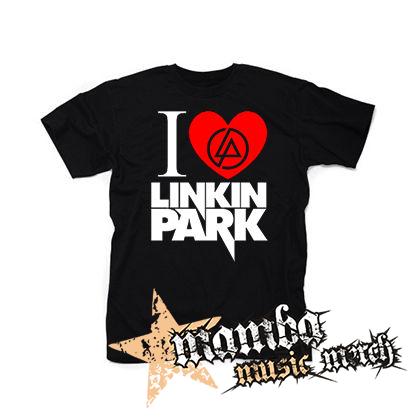I LOVE LINKIN PARK - čierne pánske tričko
