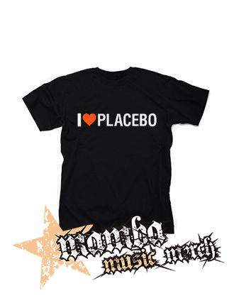 I LOVE PLACEBO - čierne pánske tričko
