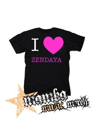 I LOVE ZENDAYA - čierne pánske tričko