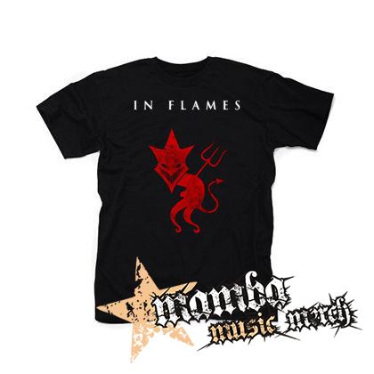 IN FLAMES - Devil - čierne pánske tričko
