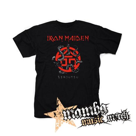 IRON MAIDEN - Senjutsu Snake - čierne pánske tričko