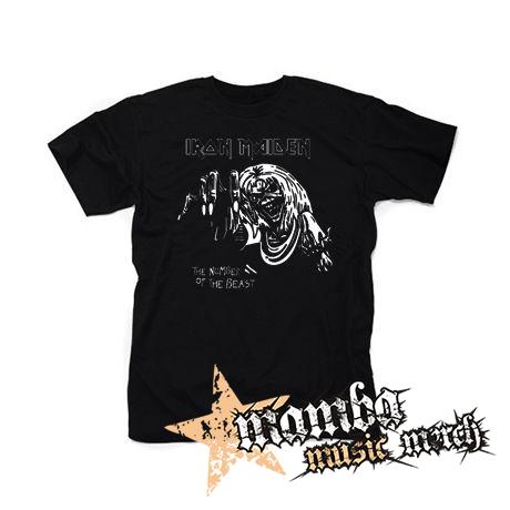 IRON MAIDEN - The Number Of The Beast - čierne pánske tričko