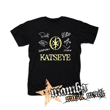 KATSEYE - Logo Signature - čierne pánske tričko