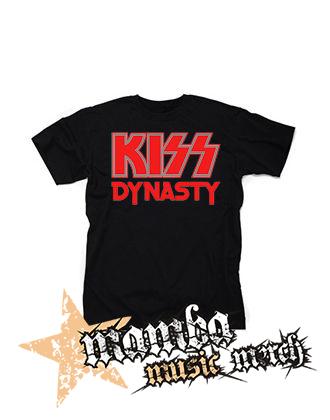KISS - Dynasty Red Motive - čierne pánske tričko