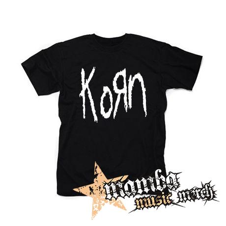 KORN - Original Logo - čierne pánske tričko