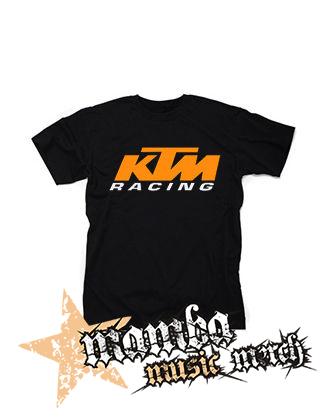 KTM RACING - Logo - čierne pánske tričko
