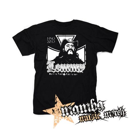 LEMMY KILMISTER - 1945-2015 - čierne pánske tričko