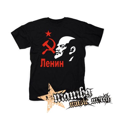 LENIN - čierne pánske tričko