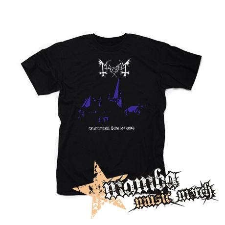 MAYHEM - De Mysteriis Dom Sathanas - čierne pánske tričko