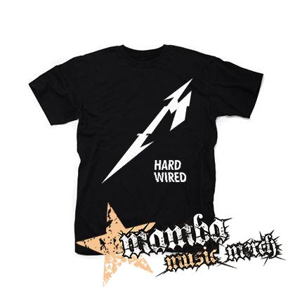 METALLICA - Hardwired Crest - čierne pánske tričko