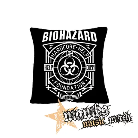 BIOHAZARD - Hardcore Help Foundation - vankúš