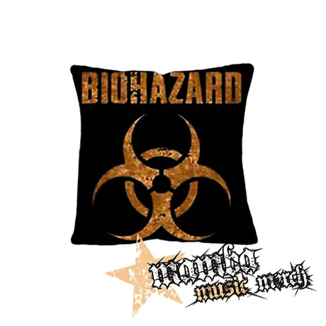 BIOHAZARD - Logo Orange - vankúš