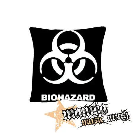 BIOHAZARD - Logo - vankúš
