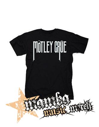 MOTLEY CRUE - Theatre Of Pain Logo - čierne pánske tričko