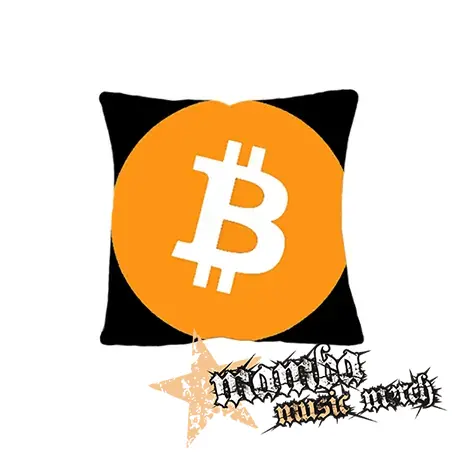 BITCOIN - Crest - vankúš