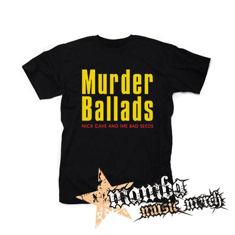NICK CAVE - Murder Ballads - čierne pánske tričko