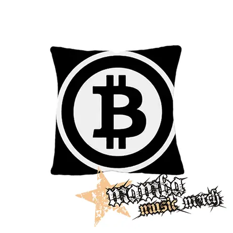BITCOIN - Znak - vankúš