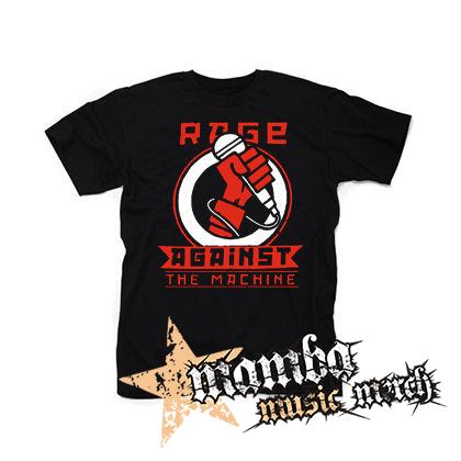 RAGE AGAINST THE MACHINE - Revolution - čierne pánske tričko